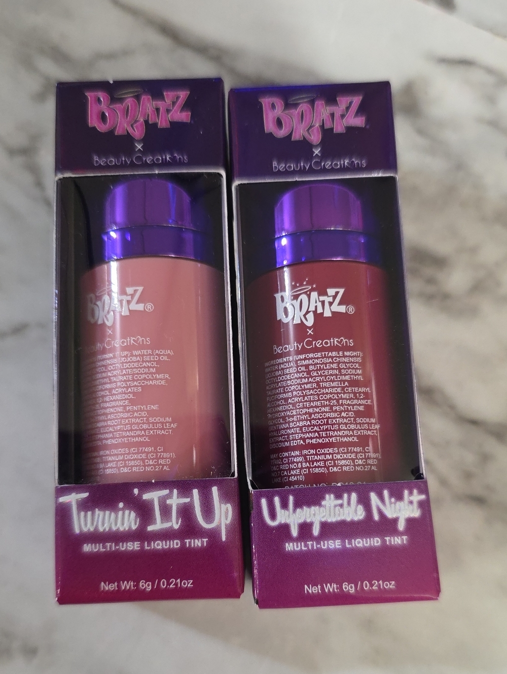 BRATZ X BEAUTY CREATIONS LIP TINT SET